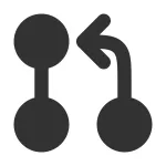 Git Pull Request SVG Icon